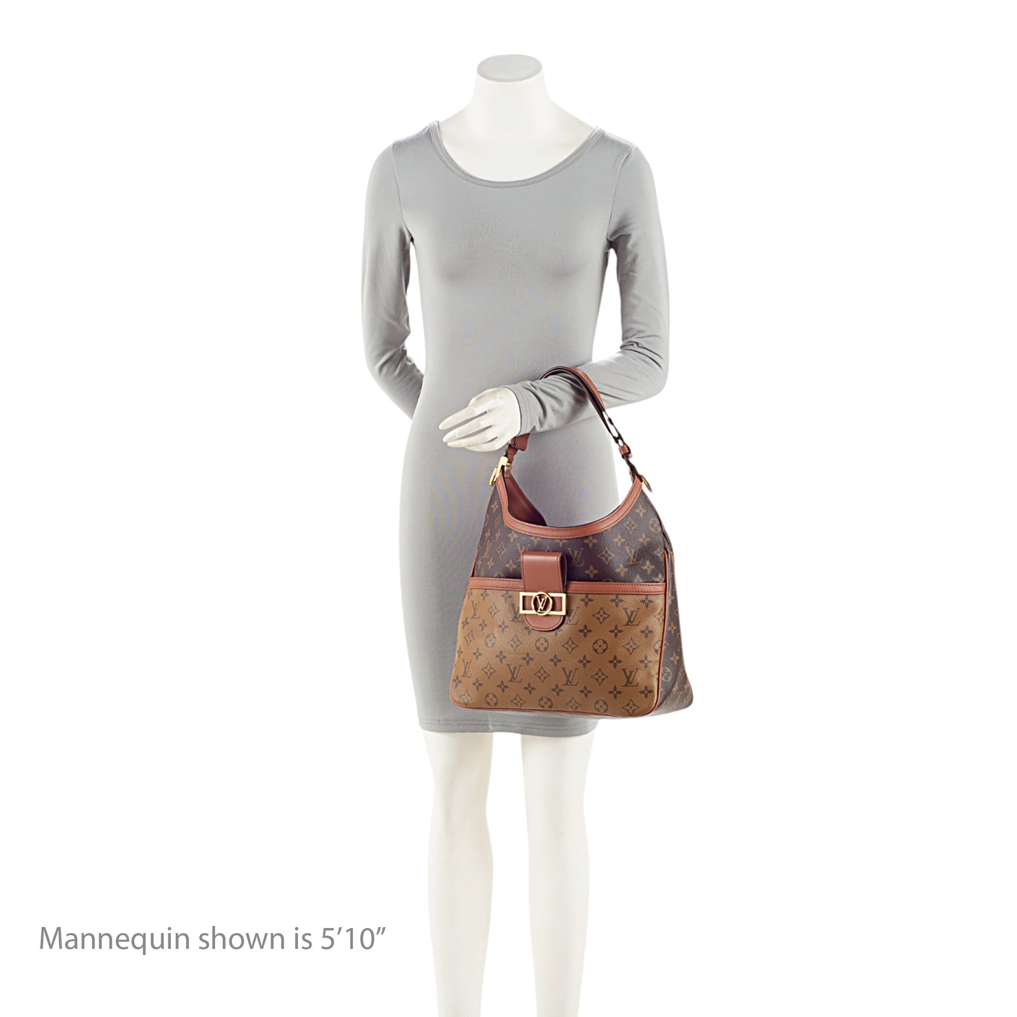 Louis Vuitton Reverse Monogram Dauphine MM Hobo