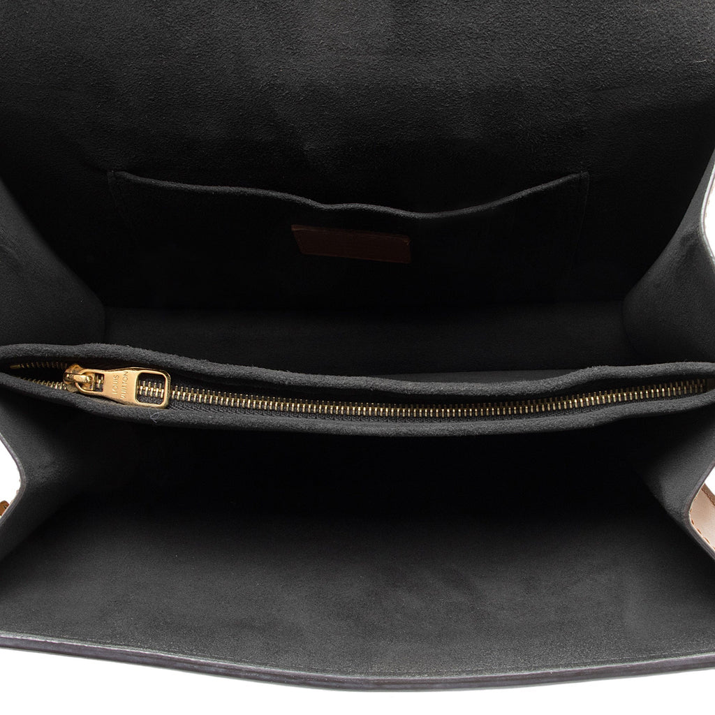 Louis Vuitton Reverse Monogram Dauphine MM Shoulder Bag (SHF-VOdubV)
