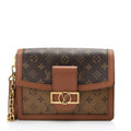 Louis Vuitton Reverse Monogram Dauphine MM Shoulder Bag - FINAL SALE (SHF-qc8Mo6)