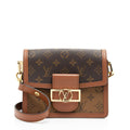 Louis Vuitton Reverse Monogram Dauphine Mini Shoulder Bag (SHF-NF159w)