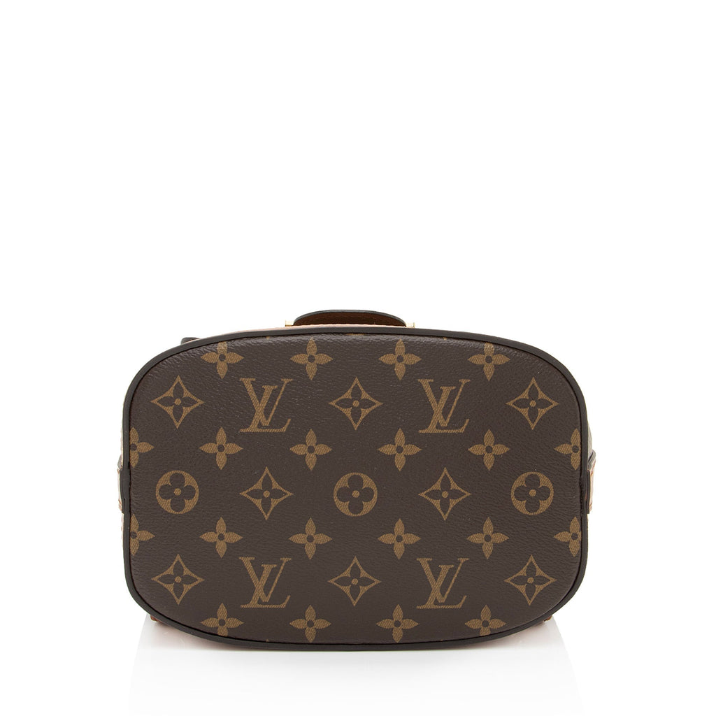 Louis Vuitton Reverse Monogram Dauphine PM Backpack (SHF-3cjagj)