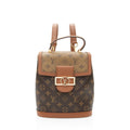 Louis Vuitton Reverse Monogram Dauphine PM Backpack (SHF-3cjagj)