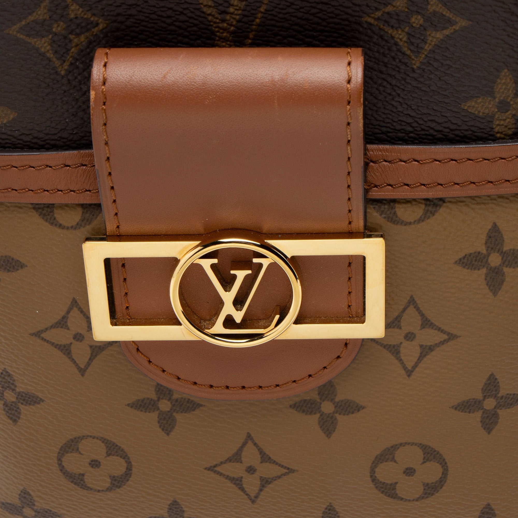 Louis Vuitton Reverse Monogram Dauphine PM Hobo