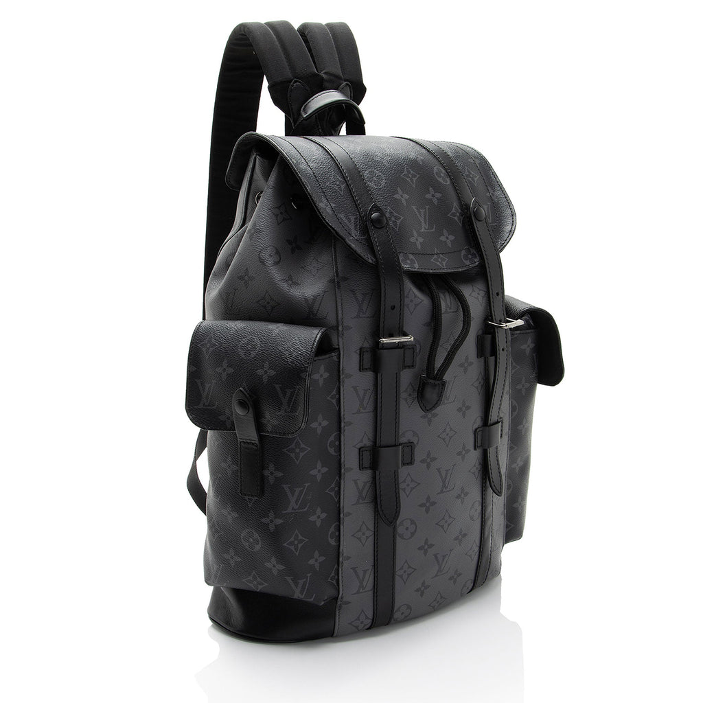 Louis Vuitton Reverse Monogram Eclipse Christopher PM Backpack (SHF-666qCF)