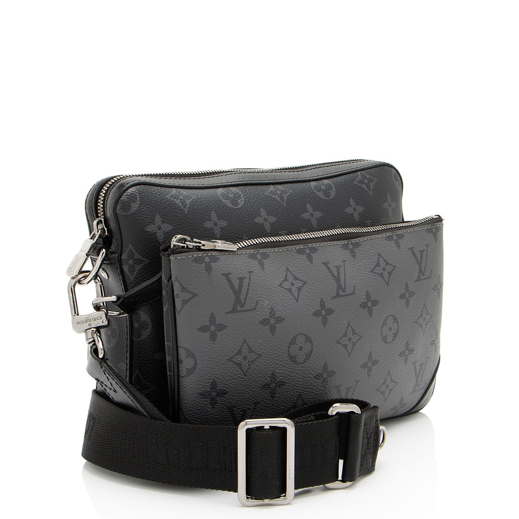 Louis Vuitton Reverse Monogram Eclipse Trio Messenger (SHF-CDPjS8)