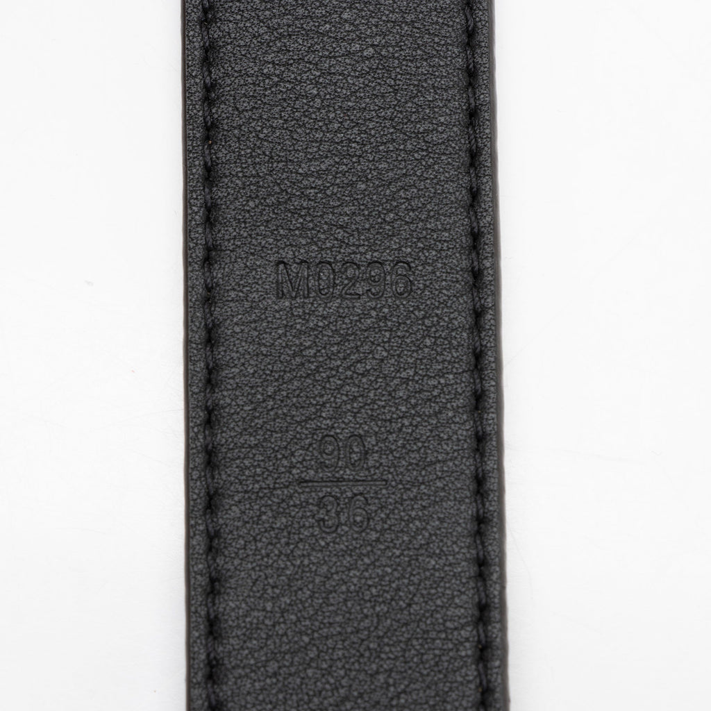 Louis Vuitton Reverse Monogram LV Initiales 25mm Belt - Size 36 / 90 (SHF-SqNPZF)