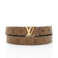 Louis Vuitton Reverse Monogram LV Initiales 25mm Belt - Size 36 / 90 (SHF-SqNPZF)