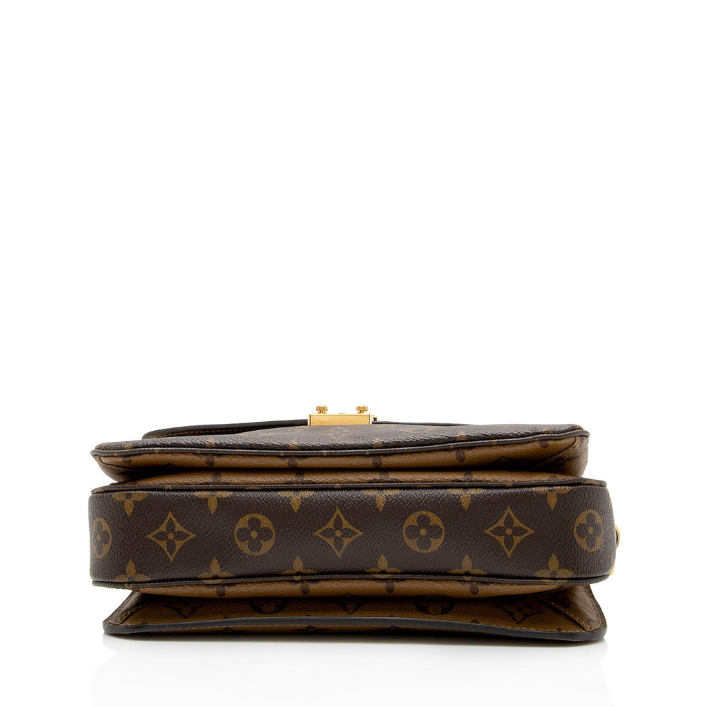 Louis Vuitton Reverse Monogram Pochette Metis Shoulder Bag (SHF-v7Wb70)