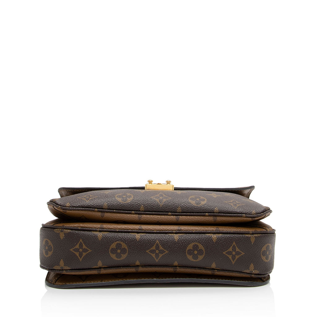 Louis Vuitton Reverse Monogram Pochette Metis Shoulder Bag (SHF-F3L3HO)