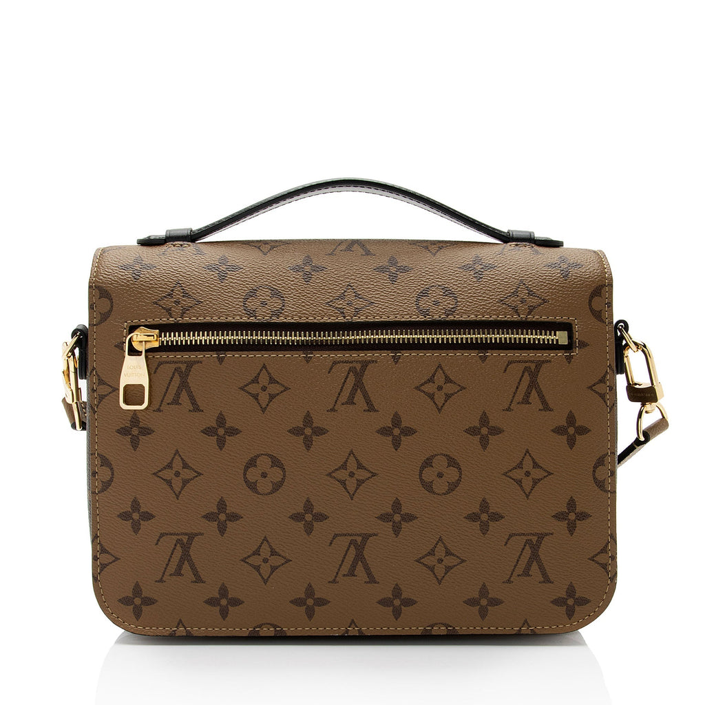 Louis Vuitton Reverse Monogram Pochette Metis Shoulder Bag (SHF-A1HMov)