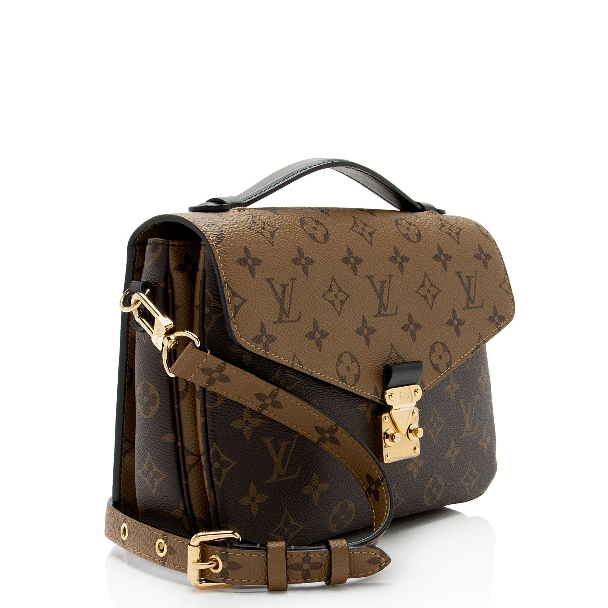 Louis Vuitton Reverse Monogram Pochette Metis Shoulder Bag (SHF-A1HMov)