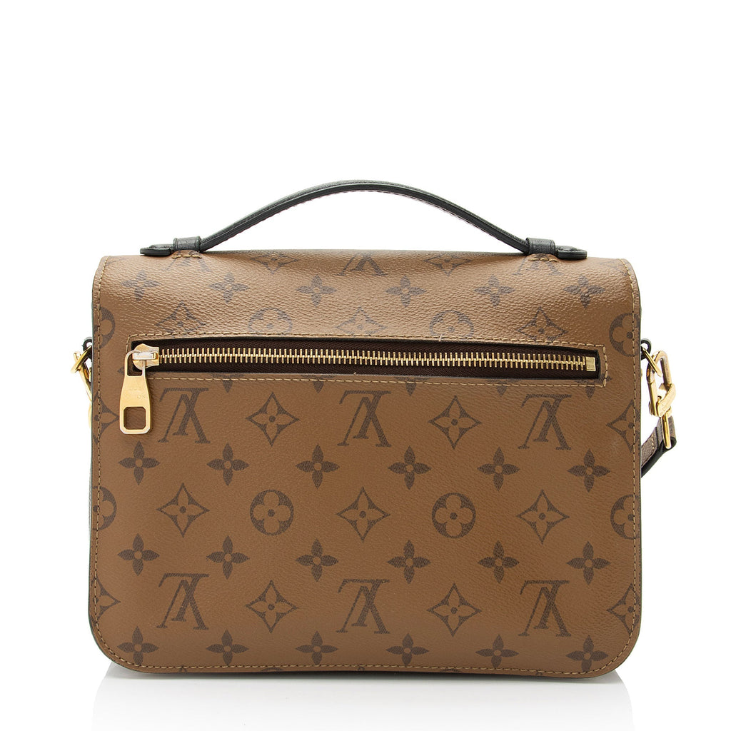 Louis Vuitton Reverse Monogram Pochette Metis Shoulder Bag (SHF-5tTSC9)