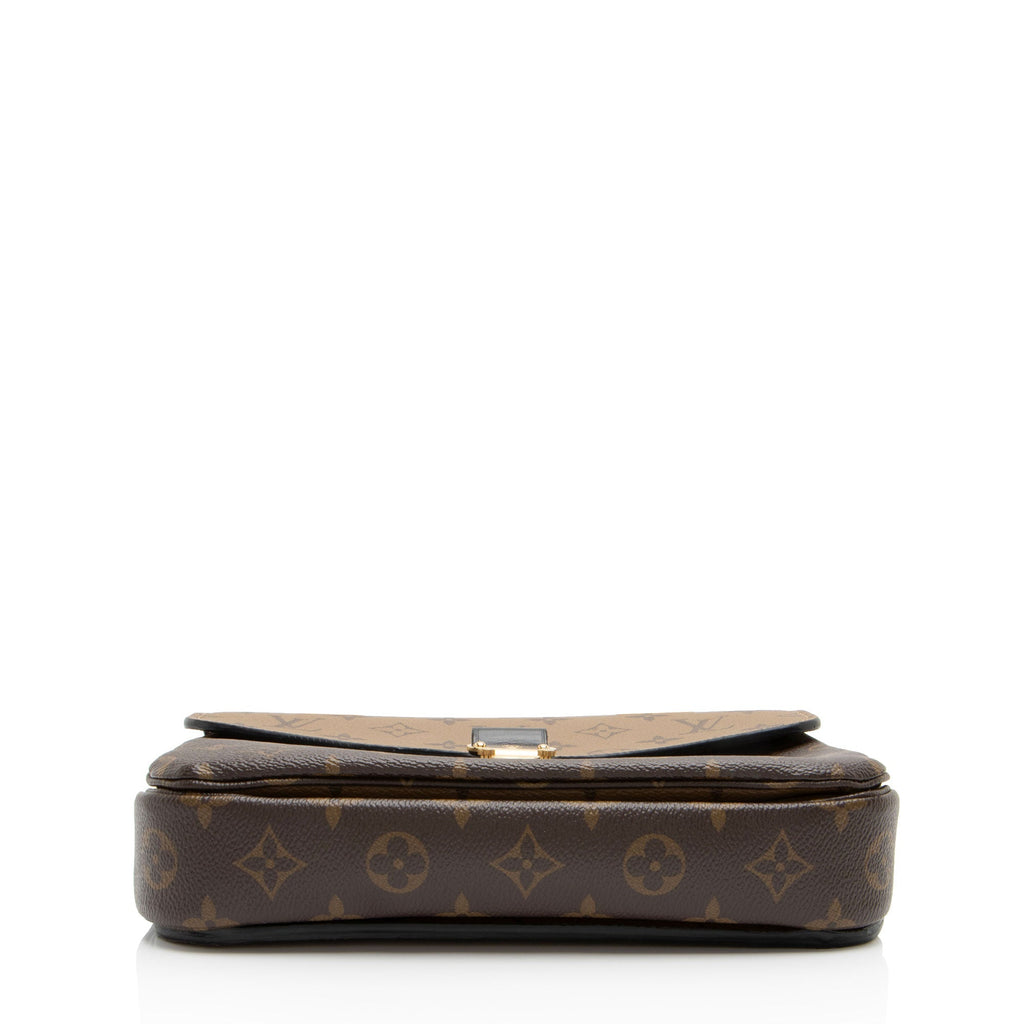 Louis Vuitton Reverse Monogram Pochette Metis Shoulder Bag (SHF-t8S0jK)