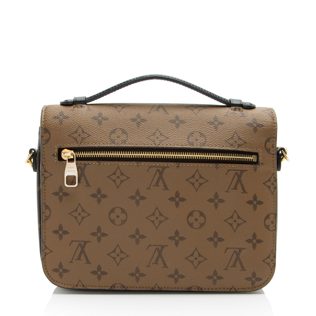 Louis Vuitton Reverse Monogram Pochette Metis Shoulder Bag (SHF-QRerUA)