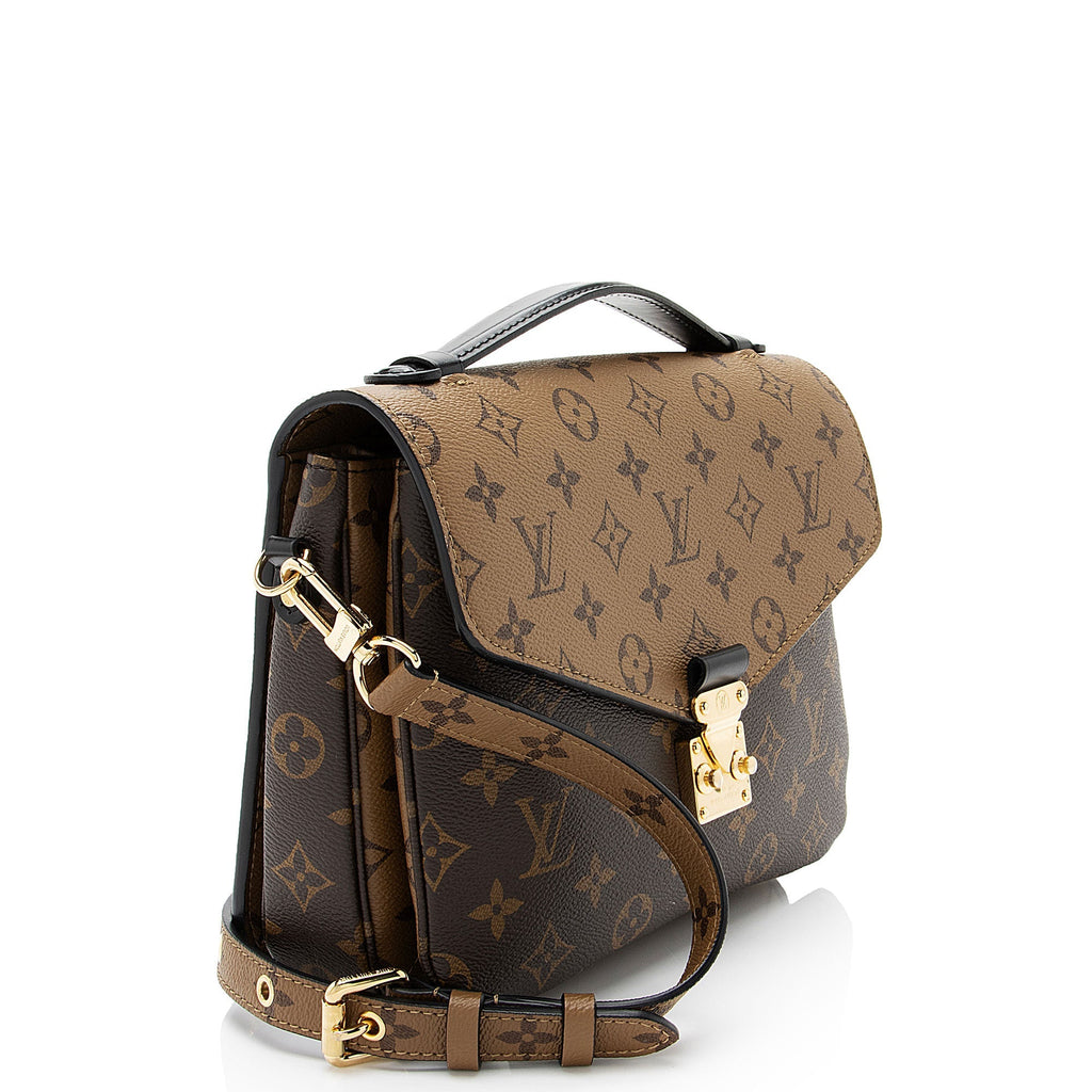 Louis Vuitton Reverse Monogram Pochette Metis Shoulder Bag (SHF-AEJTIE)