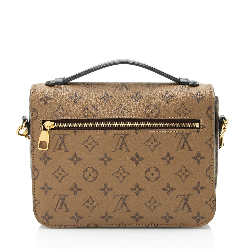 Louis Vuitton Reverse Monogram Pochette Metis Shoulder Bag
