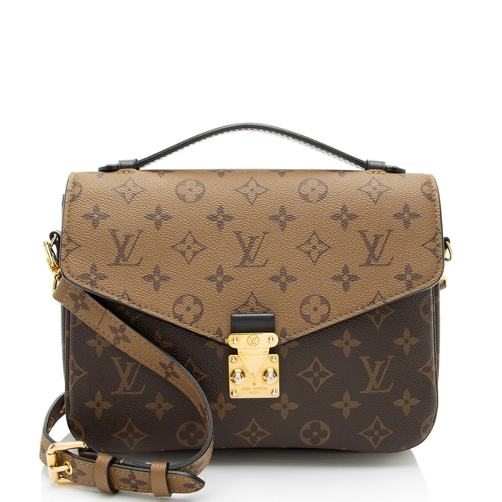 Louis Vuitton Reverse Monogram Pochette Metis Shoulder Bag
