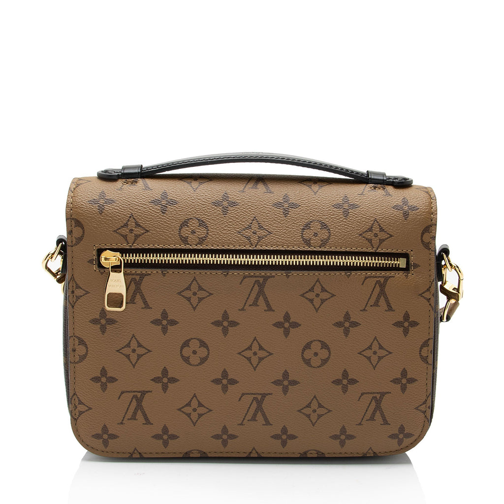 Louis Vuitton Reverse Monogram Pochette Metis Shoulder Bag