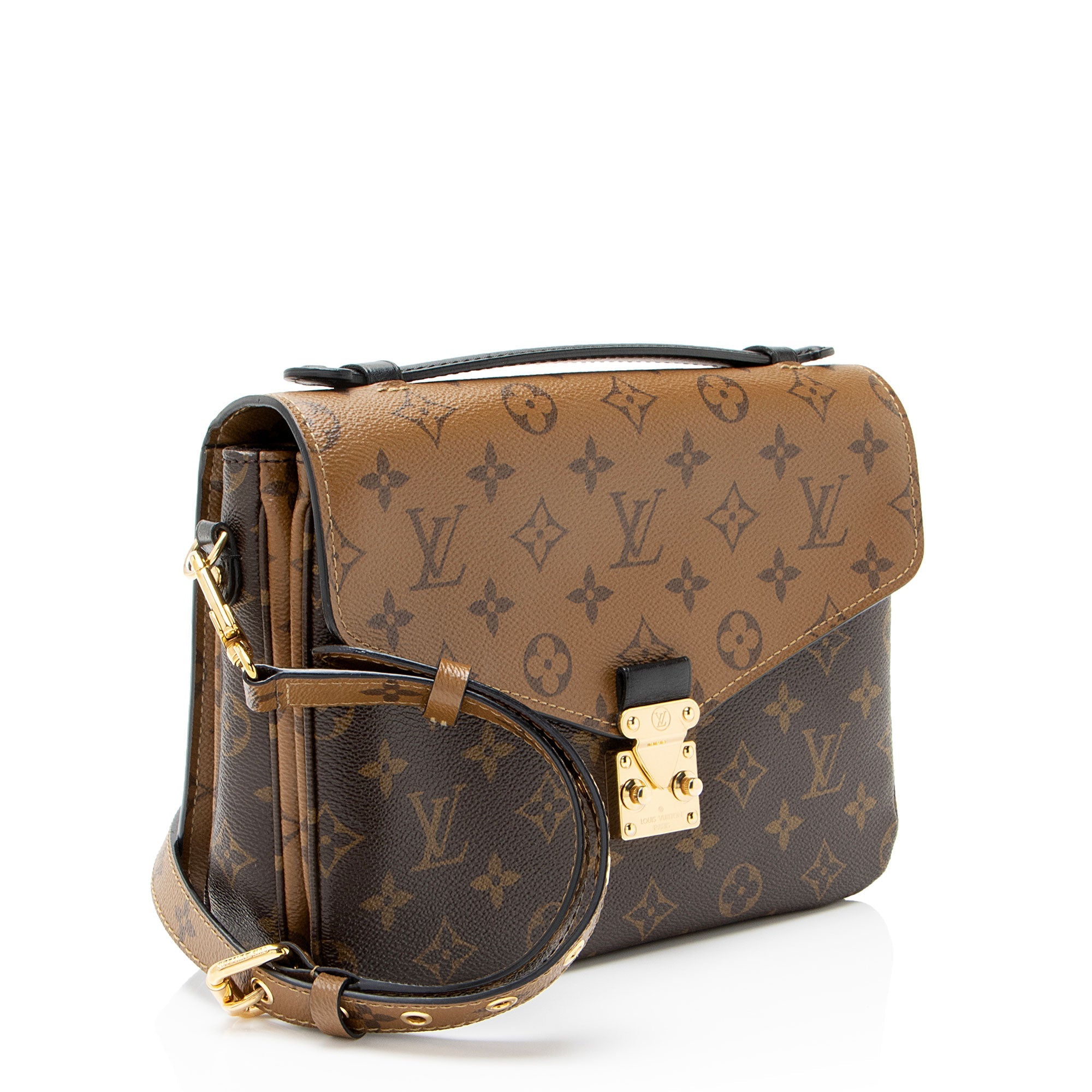 Louis Vuitton Reverse Monogram Pochette Metis Shoulder Bag