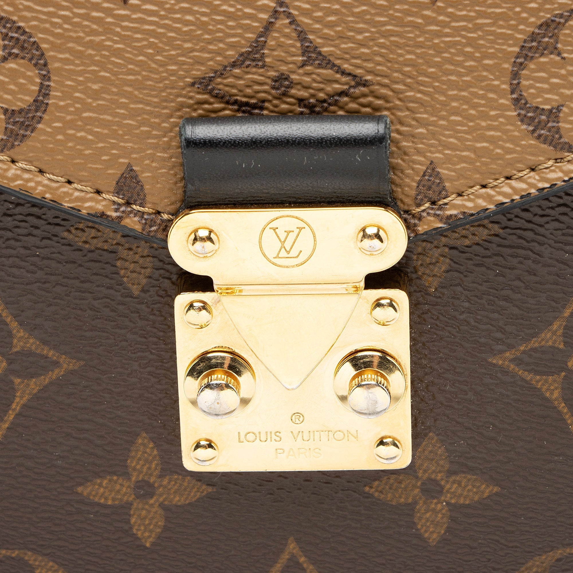 Louis Vuitton Reverse Monogram Pochette Metis Shoulder Bag
