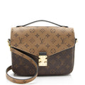 Louis Vuitton Reverse Monogram Pochette Metis Shoulder Bag