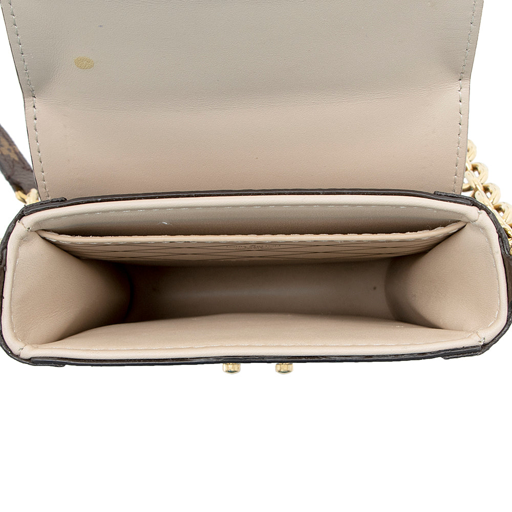 Louis Vuitton Reverse Monogram Pochette Trunk Vertical Shoulder Bag (SHF-21883)