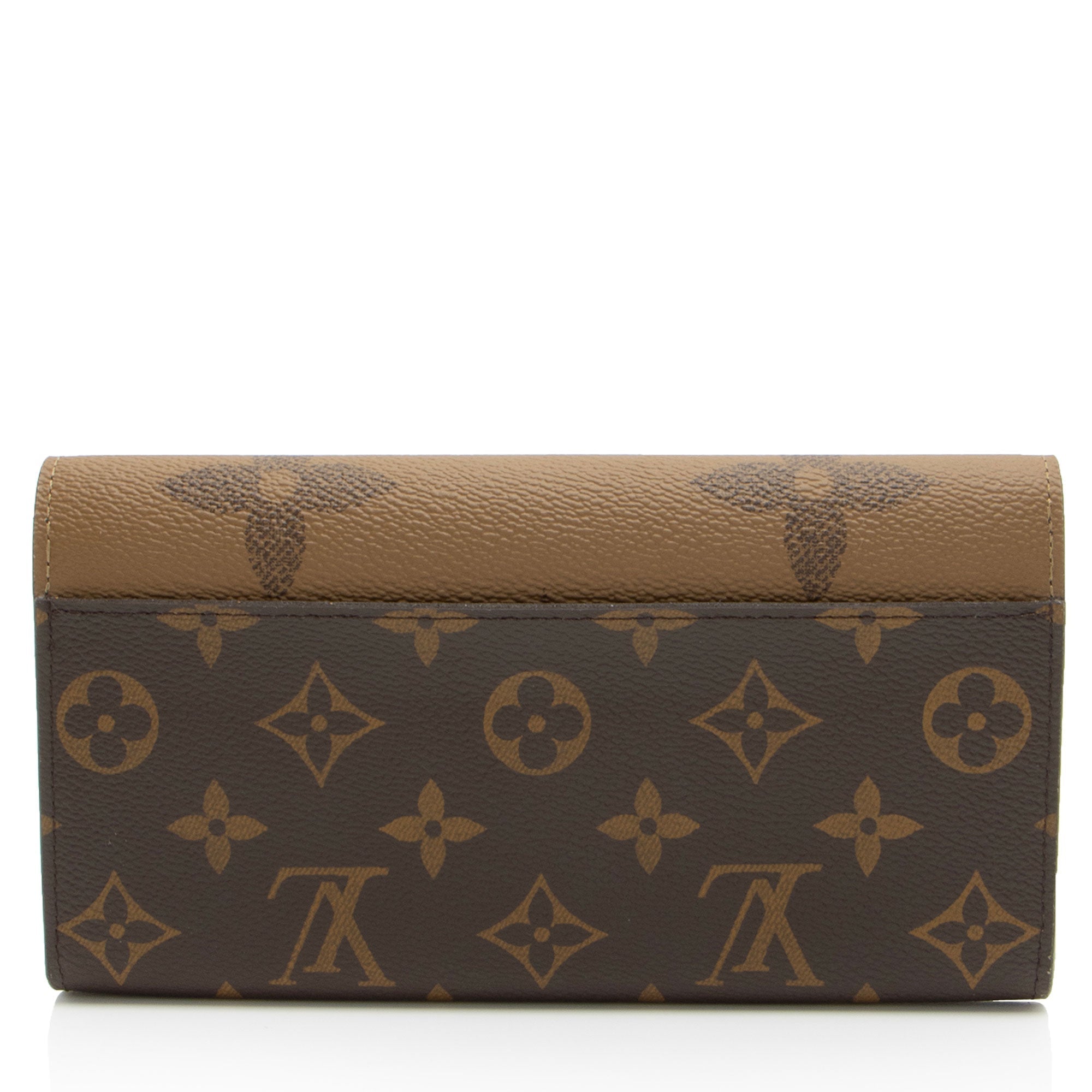 Louis Vuitton Reverse Monogram Sarah Wallet (SHF-bwfRff)