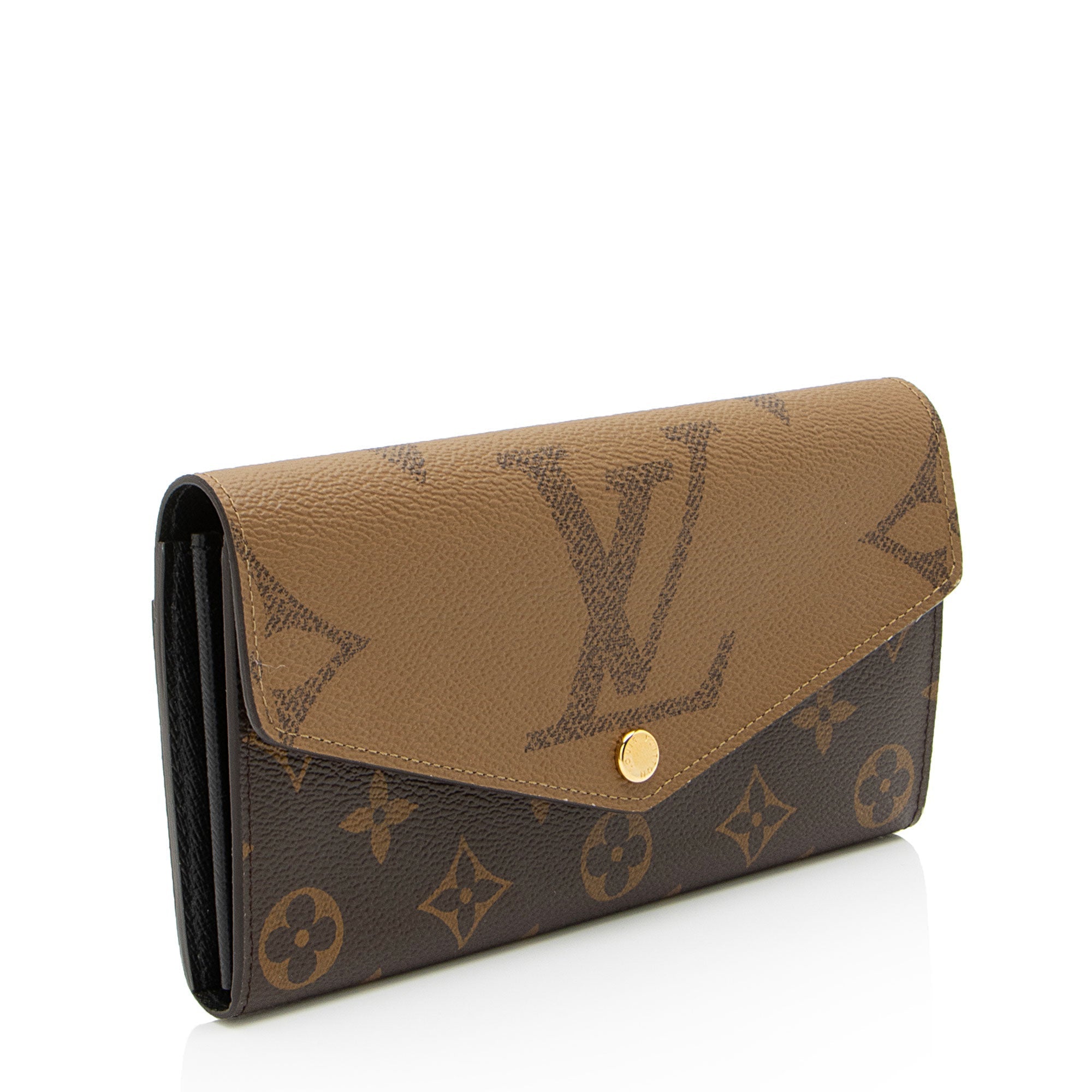 Louis Vuitton Reverse Monogram Sarah Wallet (SHF-bwfRff)