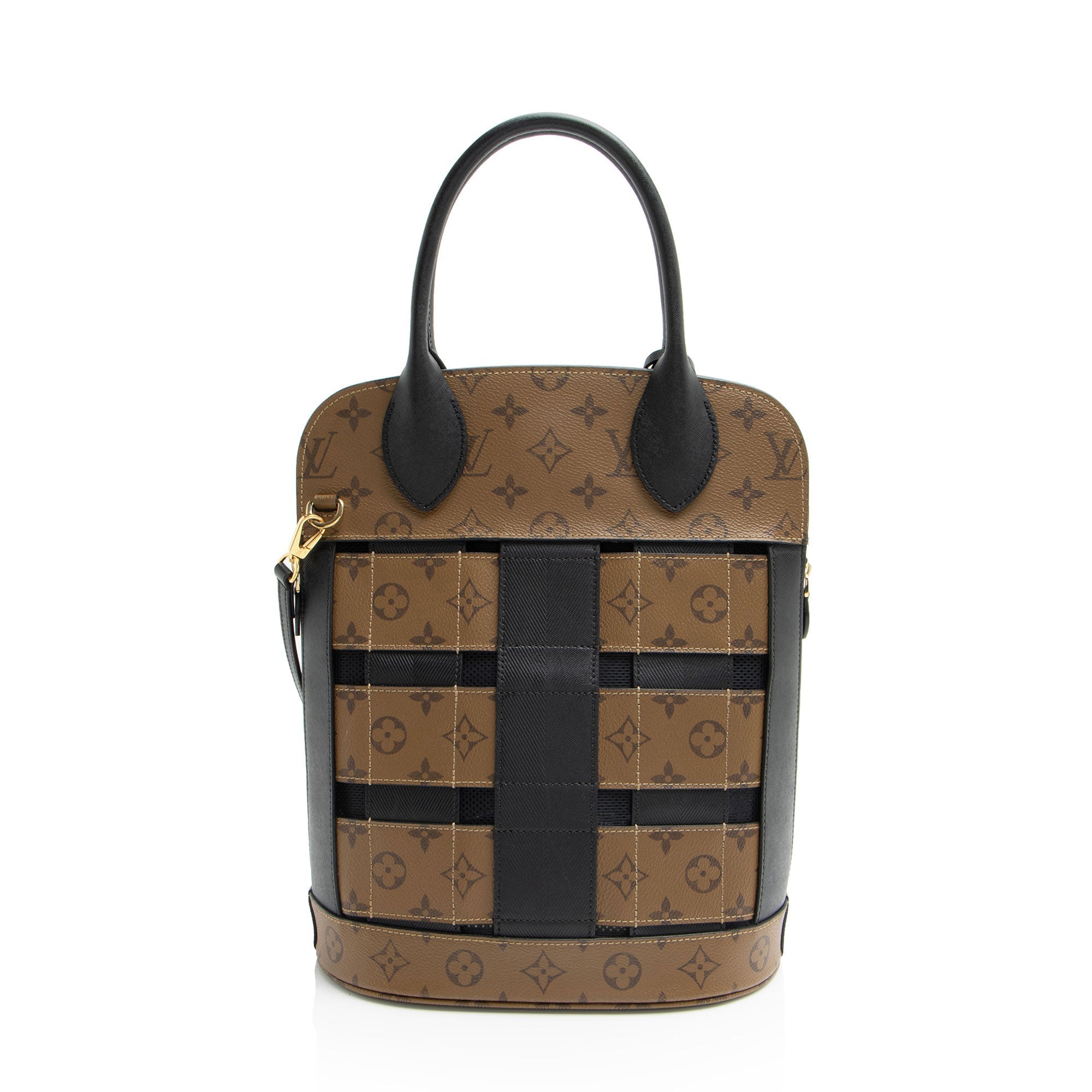 Louis Vuitton Reverse Monogram Tressage MM Tote