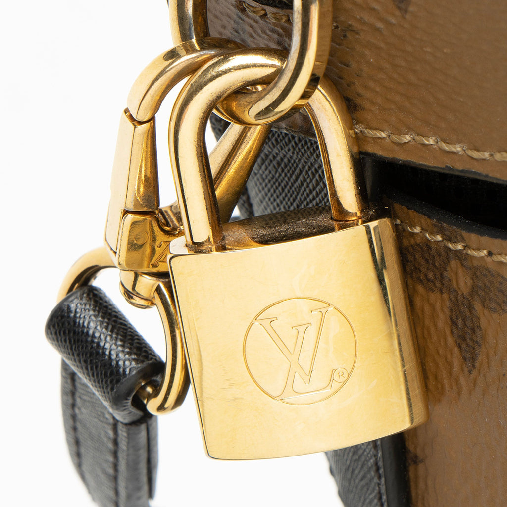 Louis Vuitton Reverse Monogram Tressage MM Tote