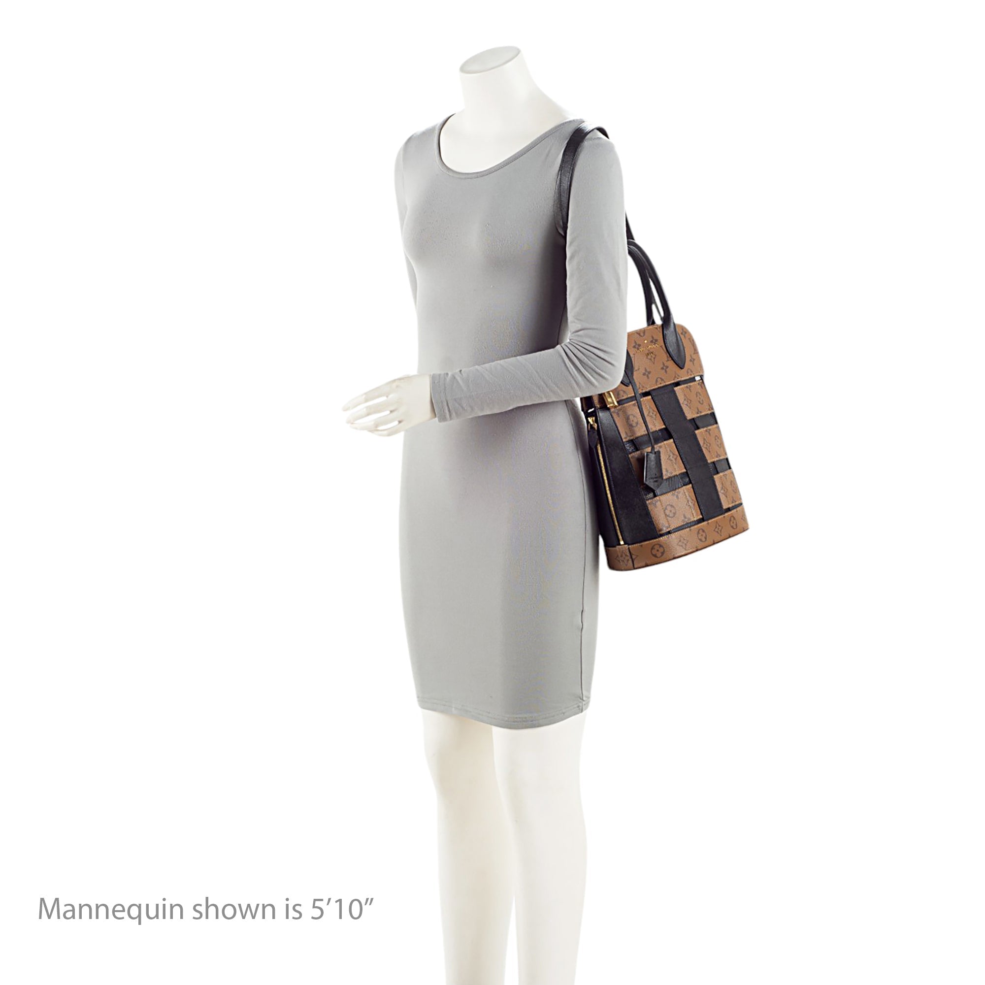 Louis Vuitton Reverse Monogram Tressage MM Tote
