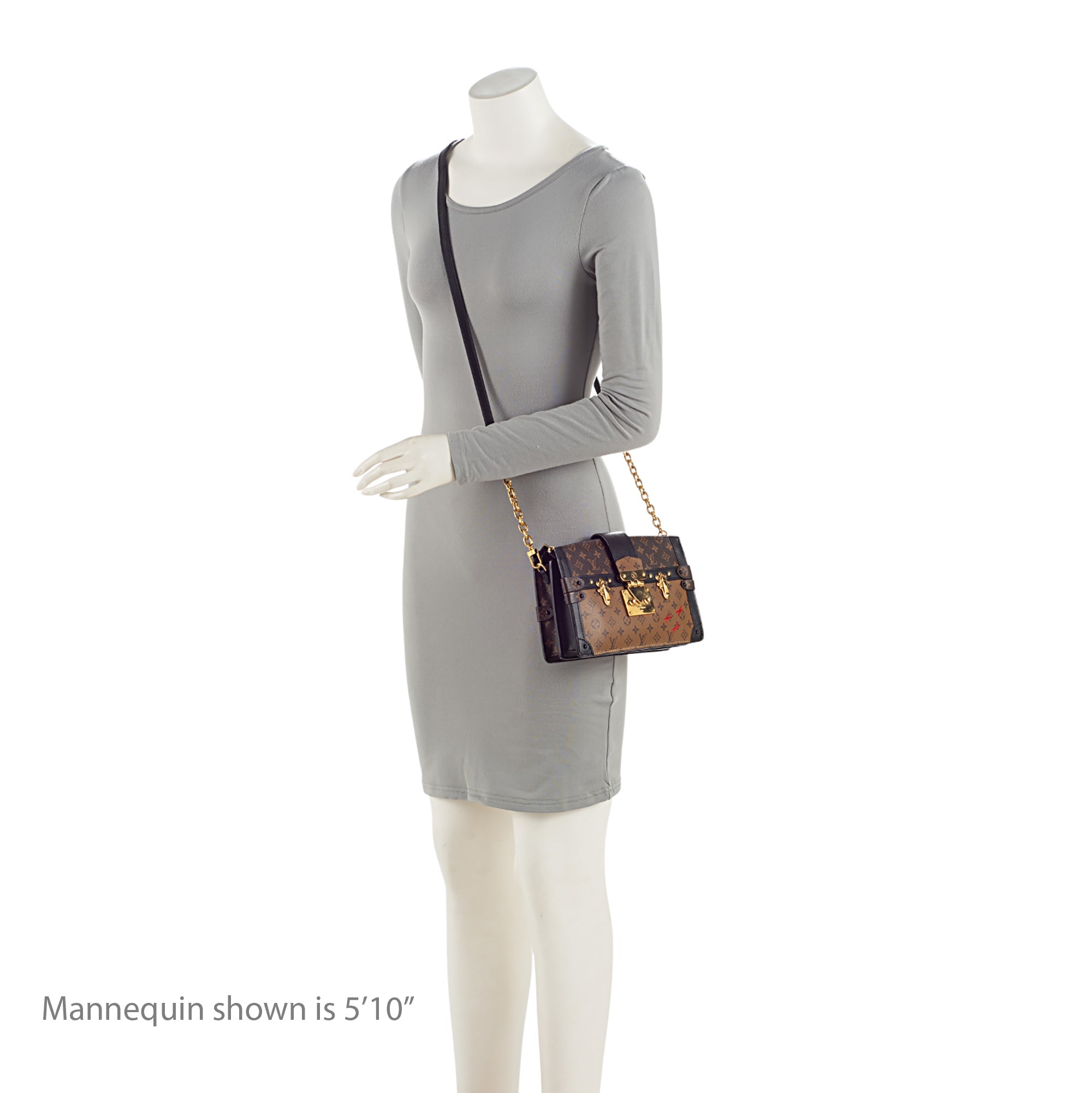 Louis Vuitton Reverse Monogram Trunk Clutch (SHF-sTBUNH)