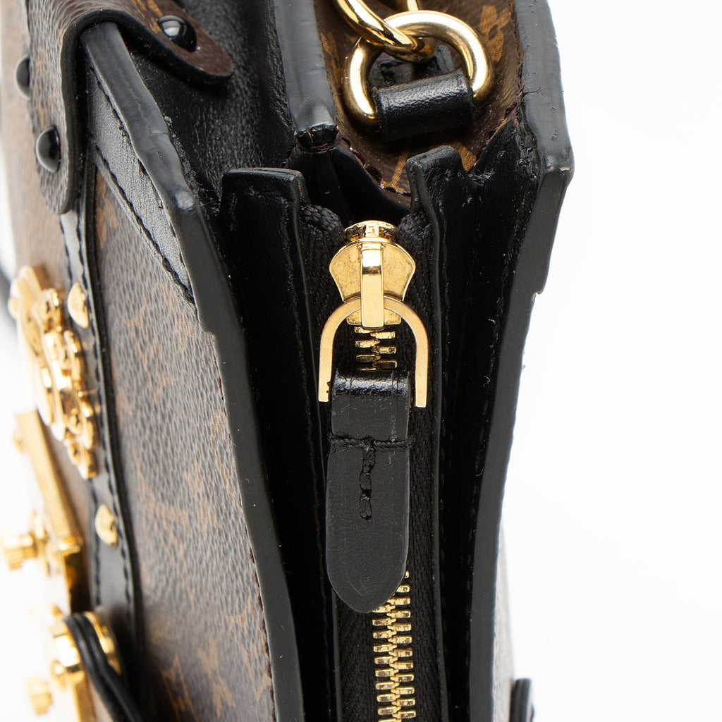Louis Vuitton Reverse Monogram Trunk Clutch