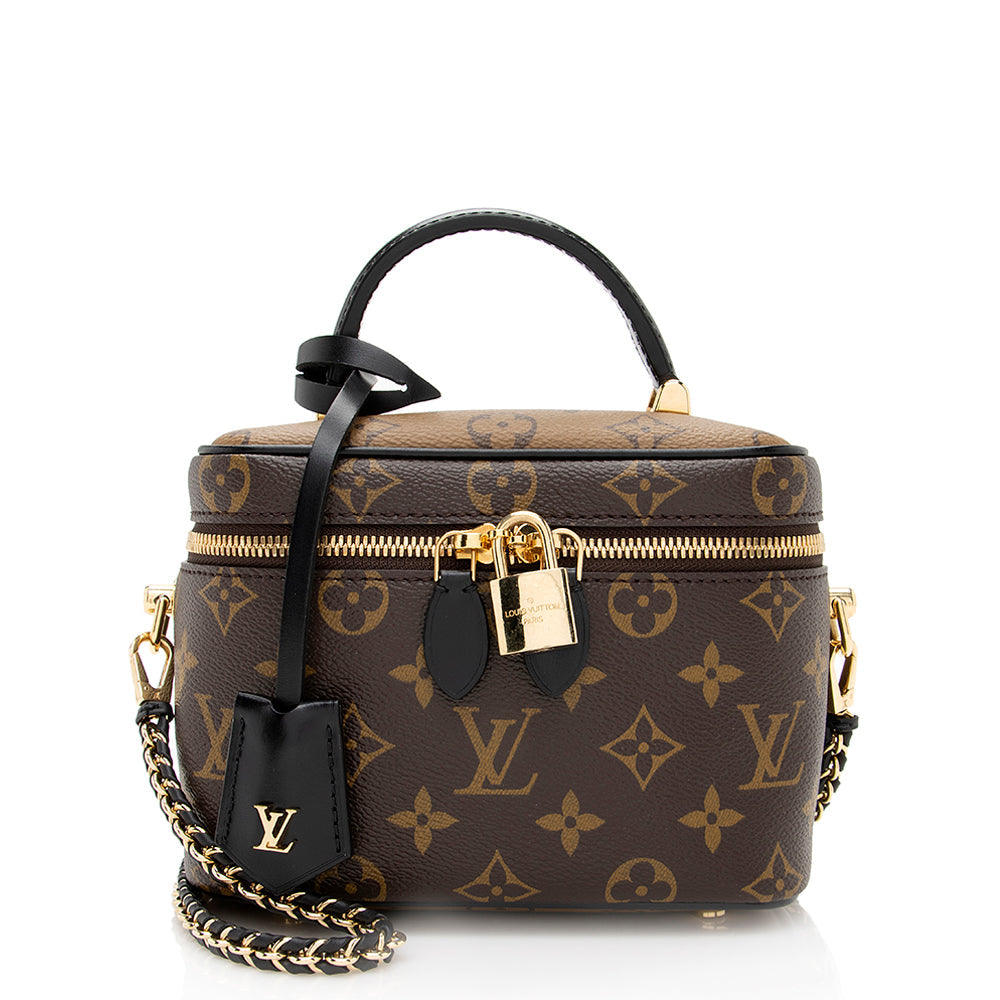 Louis Vuitton Reverse Monogram Vanity PM Shoulder Bag (SHF-19246)