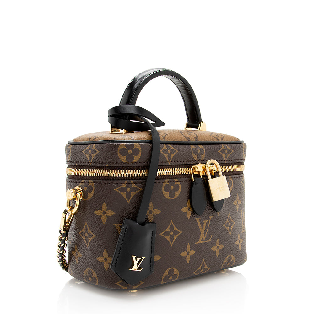 Louis Vuitton Reverse Monogram Vanity PM Shoulder Bag (SHF-19246)
