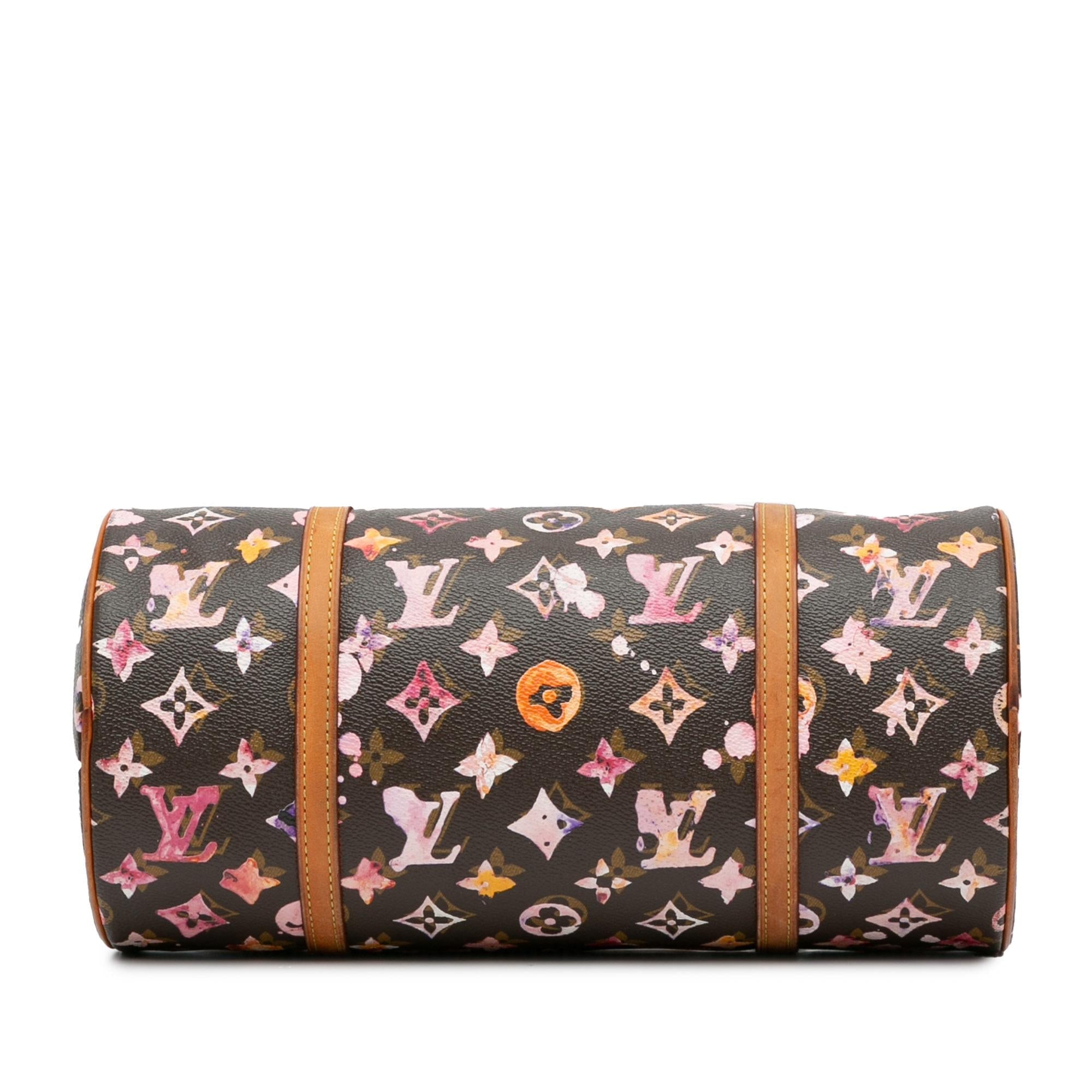 Louis Vuitton Richard Prince Monogram Aquarelle Papillon 30 (SHG-1khTmr)