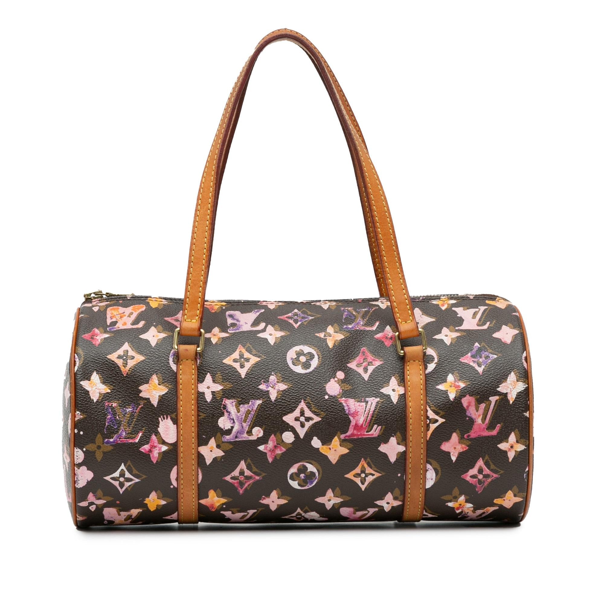 Louis Vuitton Richard Prince Monogram Aquarelle Papillon 30 (SHG-1khTmr)