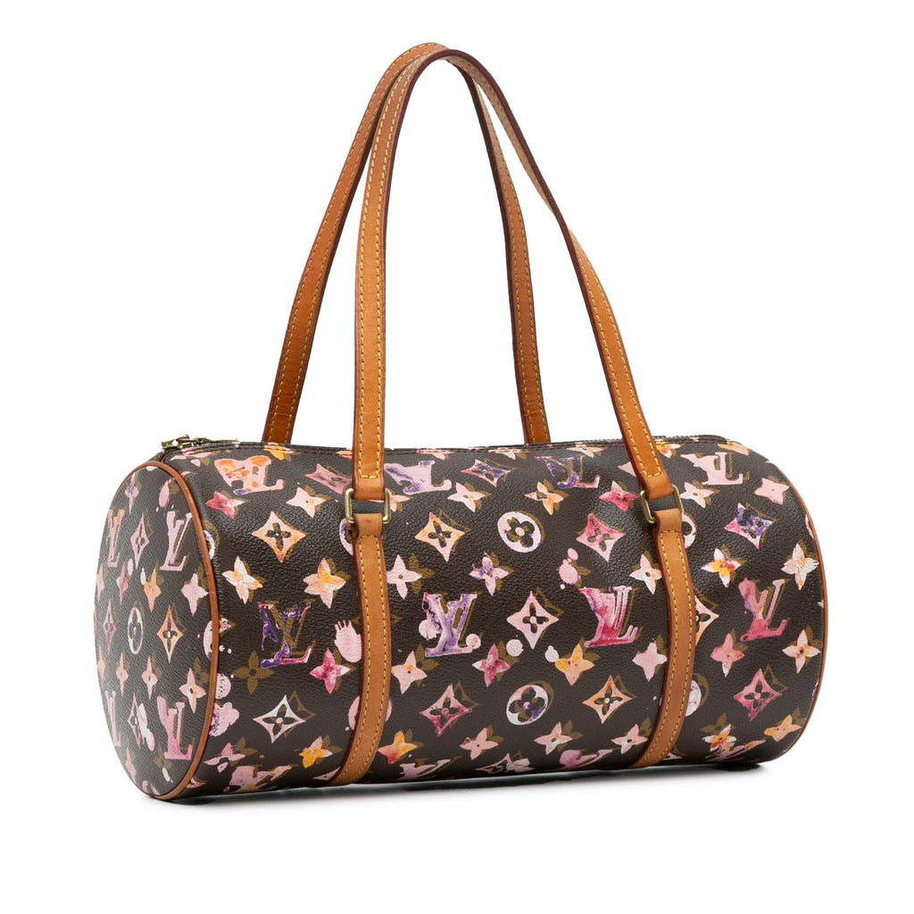 Louis Vuitton Richard Prince Monogram Aquarelle Papillon 30 (SHG-1khTmr)