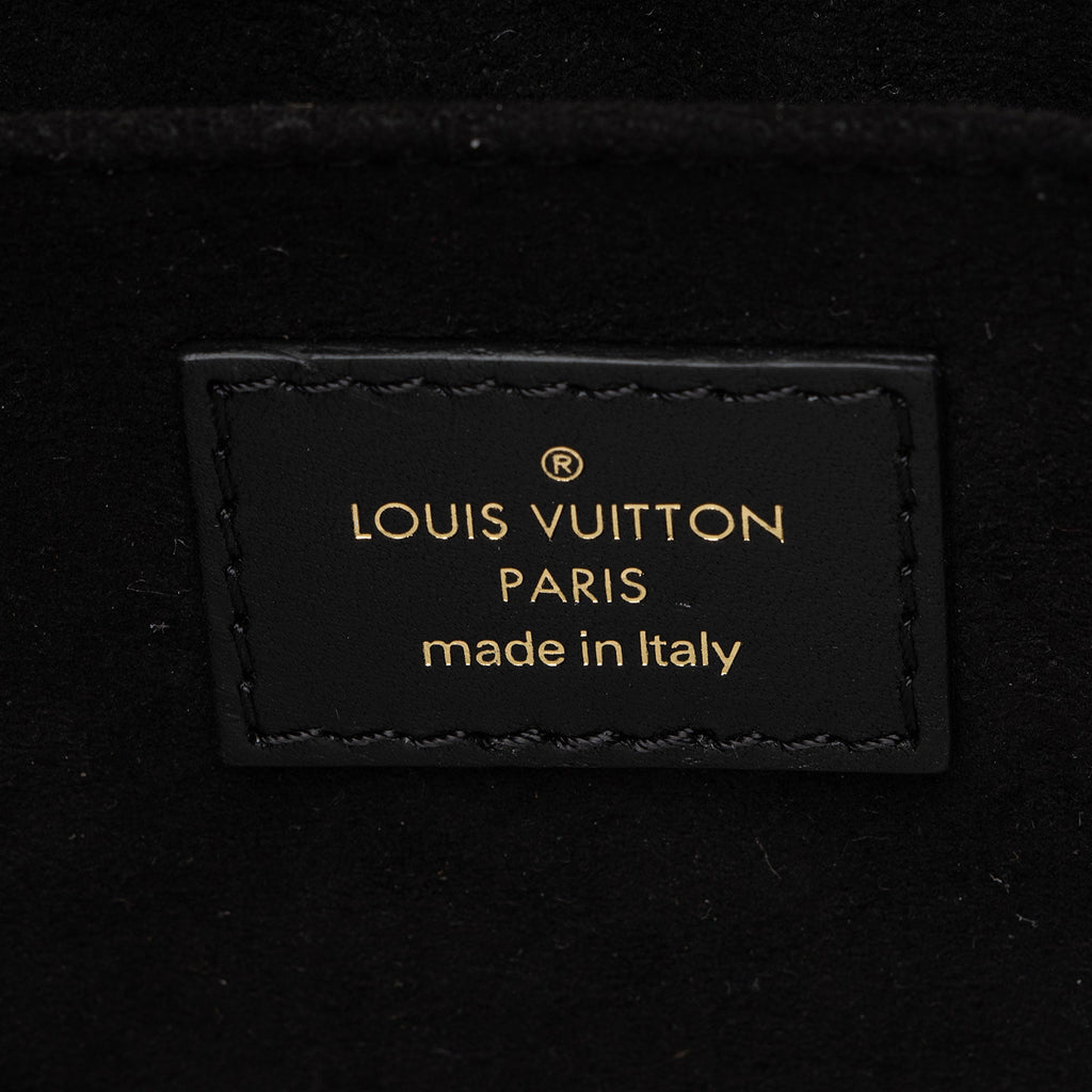 Louis Vuitton Shiny Epi Leather Reverse Monogram Pochette Metis Mini Shoulder Bag