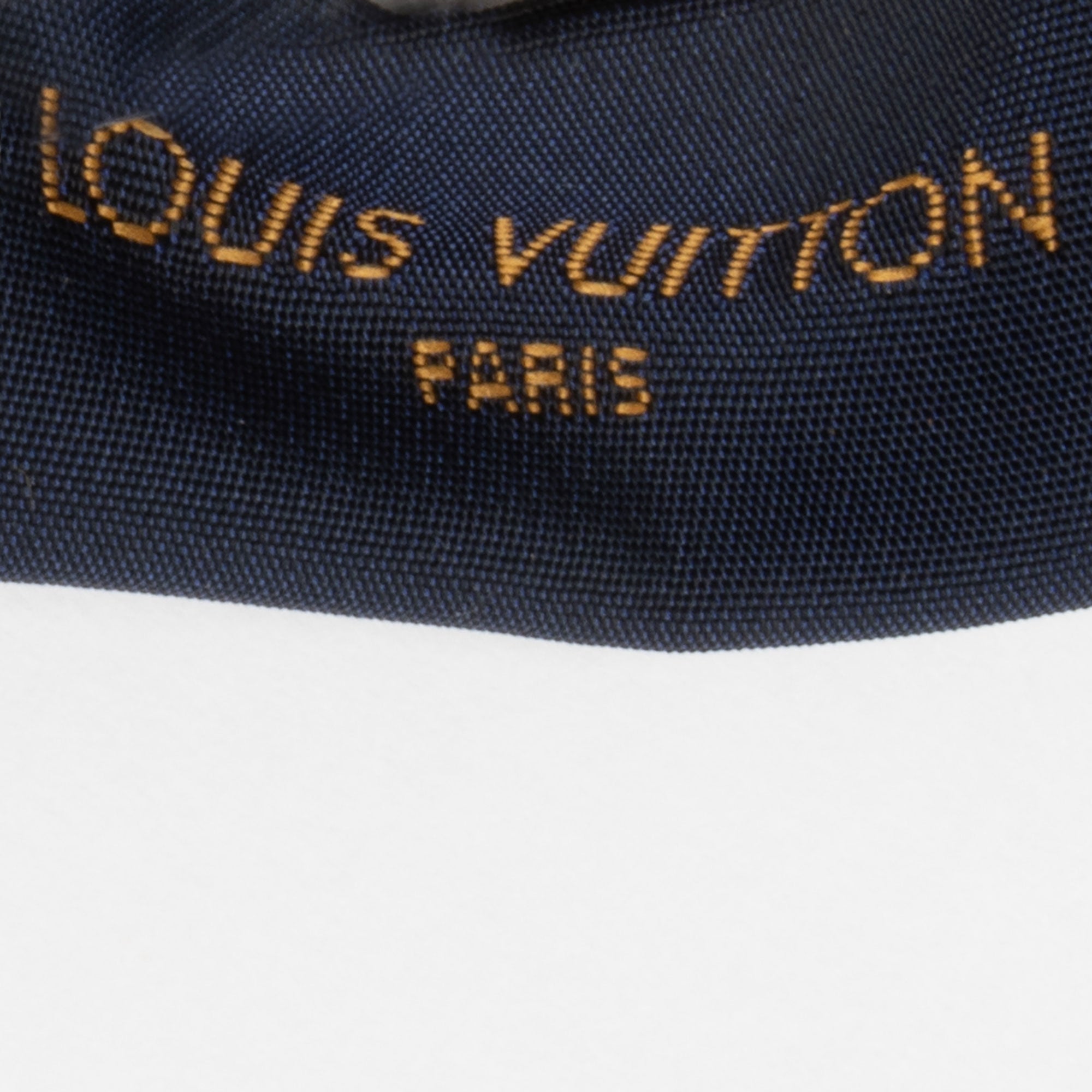 Louis Vuitton Silk Monogram Crafty BB Bandeau Scarf (SHF-fWFzGr)