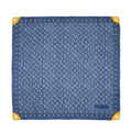Louis Vuitton Silk Monogram Denim Bandana 90cm Scarf (SHF-3WyzcD)