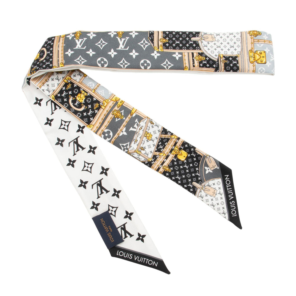Louis Vuitton Silk Monogram Let's Go BB Bandeau Scarf