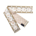 Louis Vuitton Silk Monogram Marbles Bandeau Scarf (SHF-REnNmD)