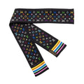 Louis Vuitton Silk Monogram Multicolore Bandeau Scarf