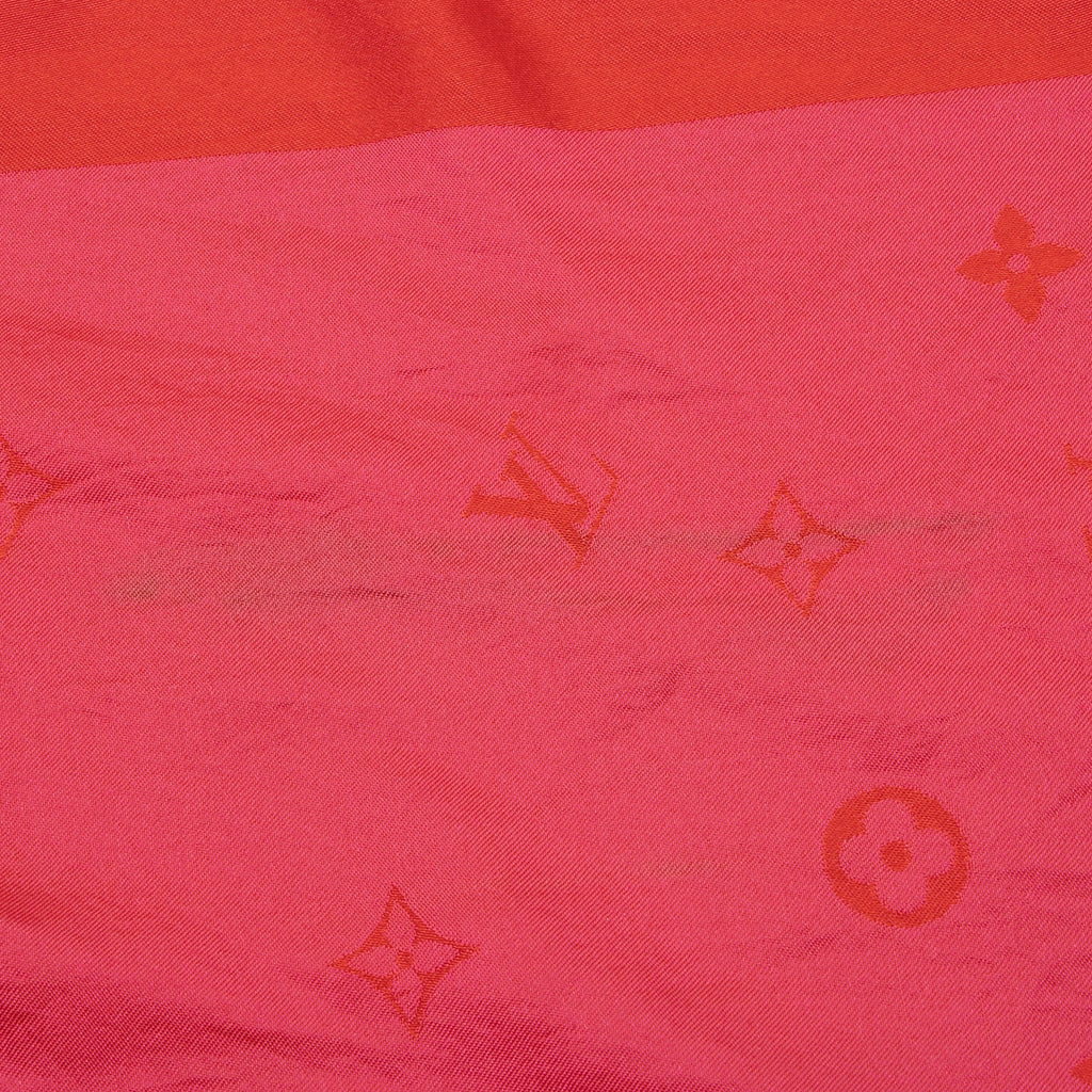 Louis Vuitton Silk Monogram Jacquard Scarf (SHF-yZv5eI)