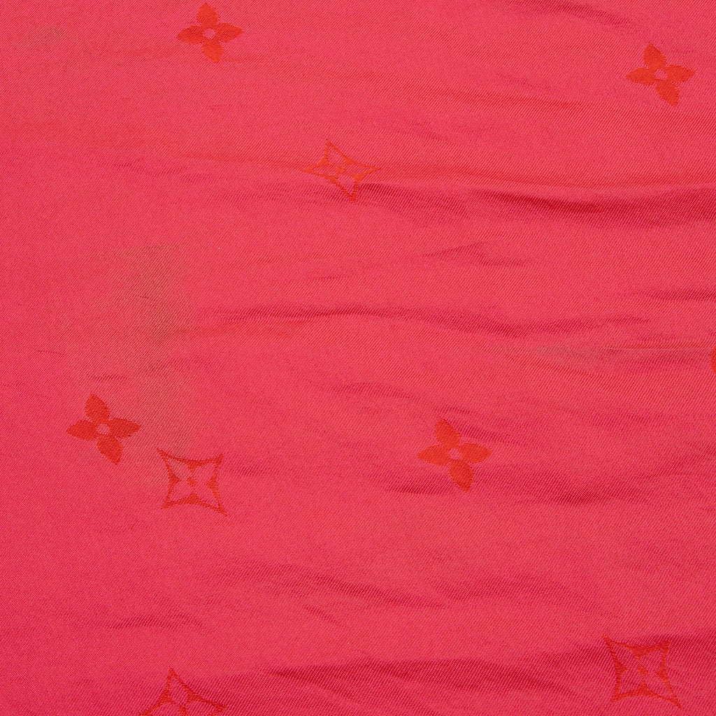 Louis Vuitton Silk Monogram Jacquard Scarf (SHF-yZv5eI)