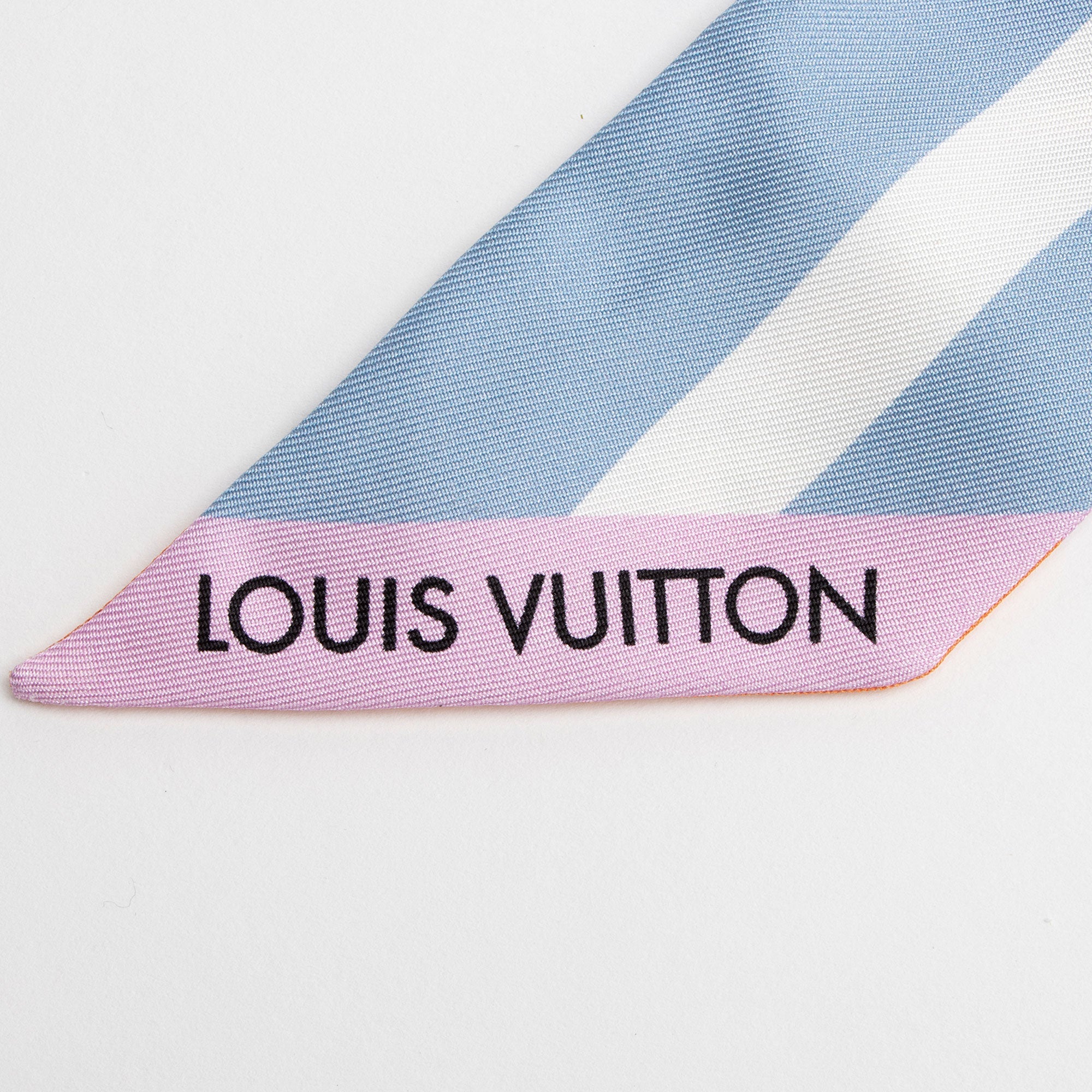 Louis Vuitton Silk Pop Monogram BB Bandeau Scarf