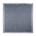 Louis Vuitton Silk & Wool Monogram Denim Monogram Shawl (SHF-21519)