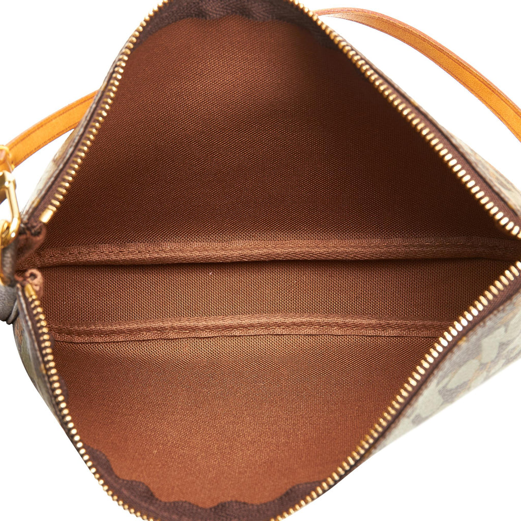 Louis Vuitton Stephen Sprouse Monogram Graffiti Pochette Accessoires (SHG-Hv6atm)
