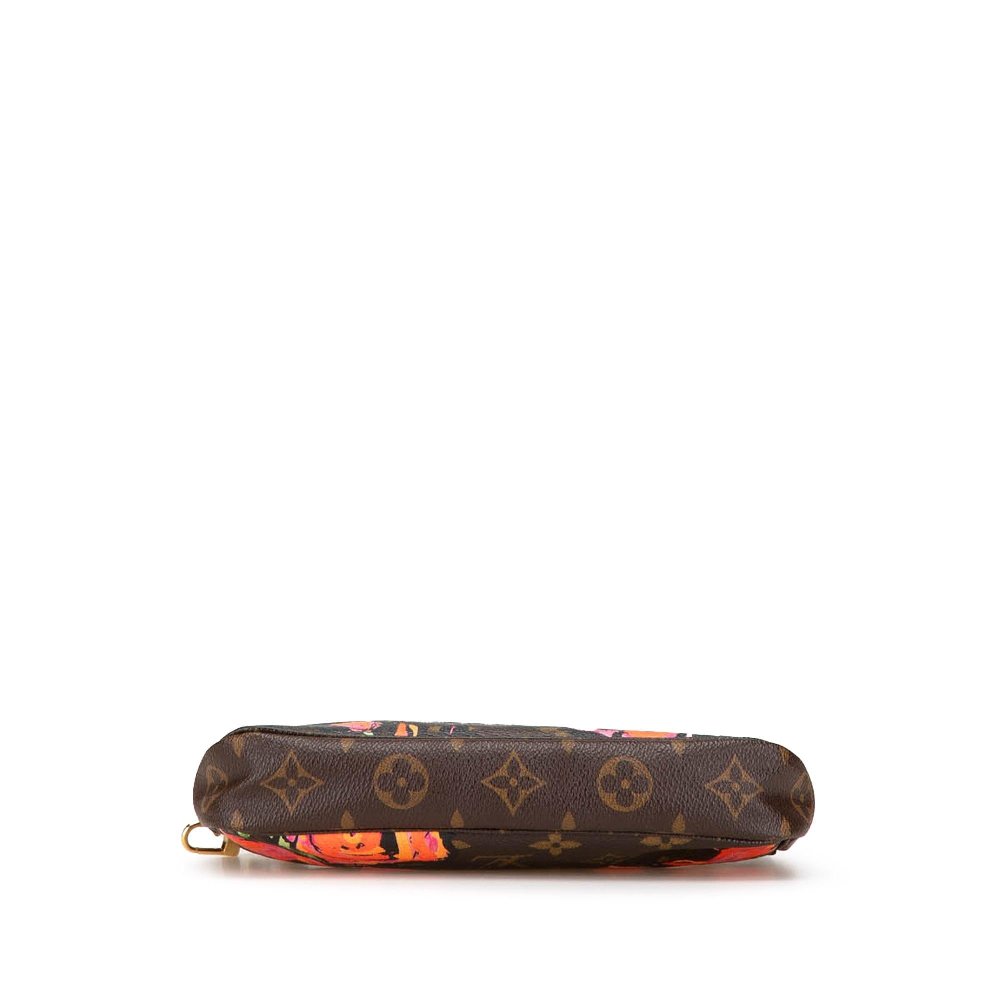 Louis Vuitton Stephen Sprouse Monogram Roses Pochette Accessoires